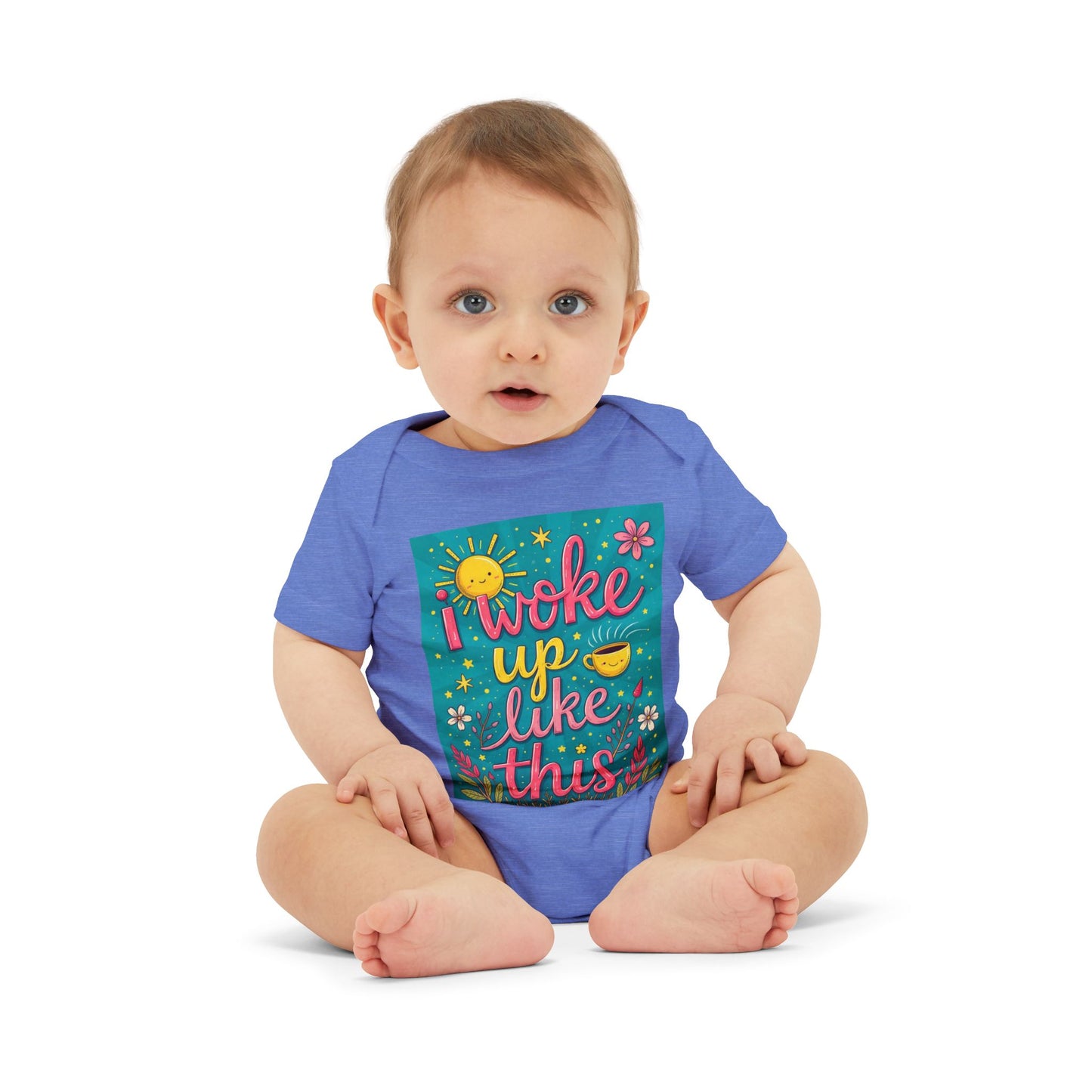 I Woke Up Like This Infant Jersey One Piece - Cute Baby Bodysuit for Everyday Wear